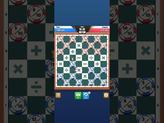 Let's play Damath #mathisfun