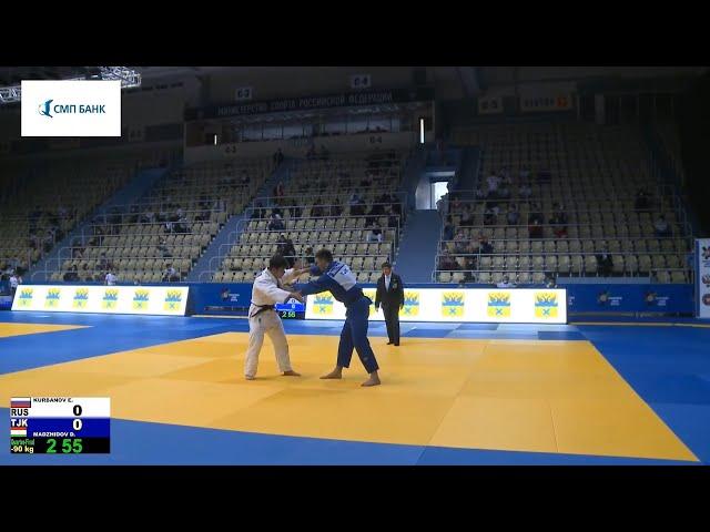 Emil KURBANOV vs Jahongir MAJIDOV, -90kg, Quarter-Final, Orenburg Senior European Cup 2021