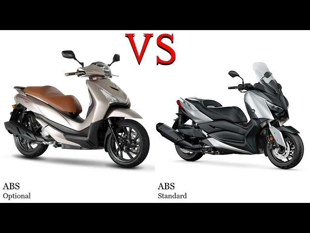 Sym HD 300 vs Yamaha X Max 400 Test specification comparison