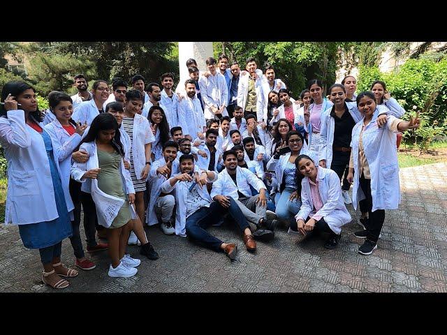 last - final exam | lab coat writing event | Crimea federal University | Russia | RussiaMed vlogs.