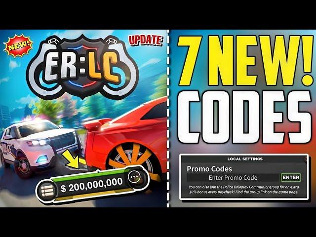 UPDATE! CODES️EMERGENCY RESPONSE LIBERTY COUNTY ROBLOX CODES 2024 - ERLC CODES 2024