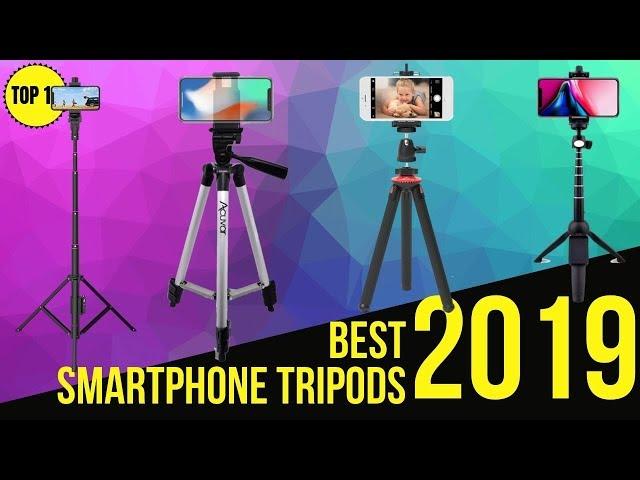 Top 10: Best Smartphone Tripods on 2019 / Mobile Phone Tripod & Selfie Stick for iPhone, Android