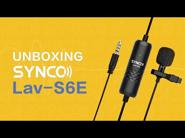 Unboxing SYNCO Lav-S6E