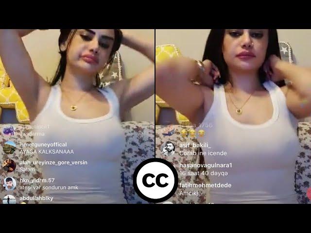 Naz Mila Instagram Canlı Yayın #2 (12 Nisan ) " Ben erkeklere karantinada yardım ediyorum "