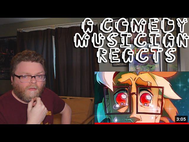 A Comedy Musician Reacts | A SONGUS AMONGUS by The Chalkeaters [REACTION]