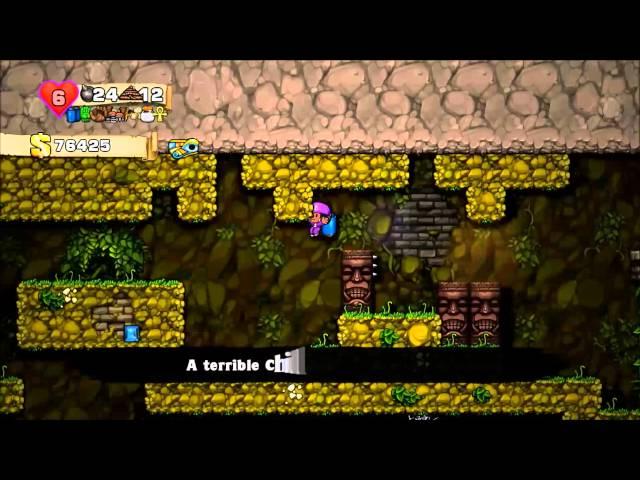 Spelunky Daily Challenge 2014 01 23 - Hell Yes!