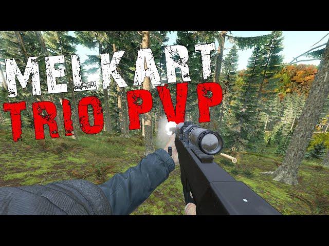 MELKART TRIO AKTION I REARMED I DayZ Standalone Stream Highlight #24