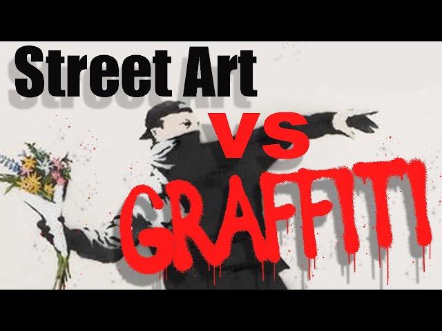 Street Art vs Graffiti: Understanding the Differences and Similarities