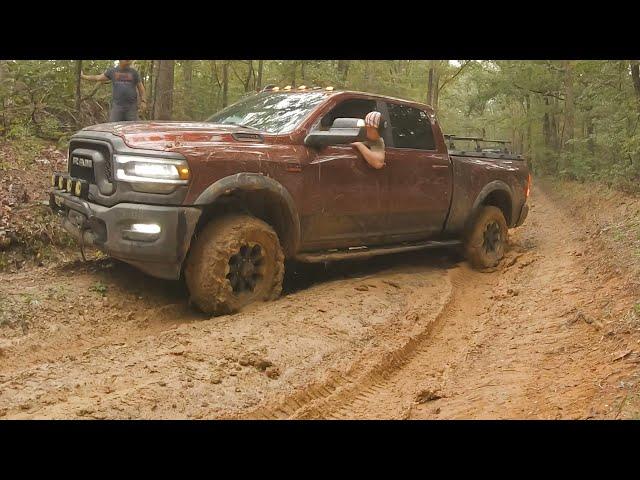 Subaru, Jeep, Ram, and Ford on Very Muddy Roads