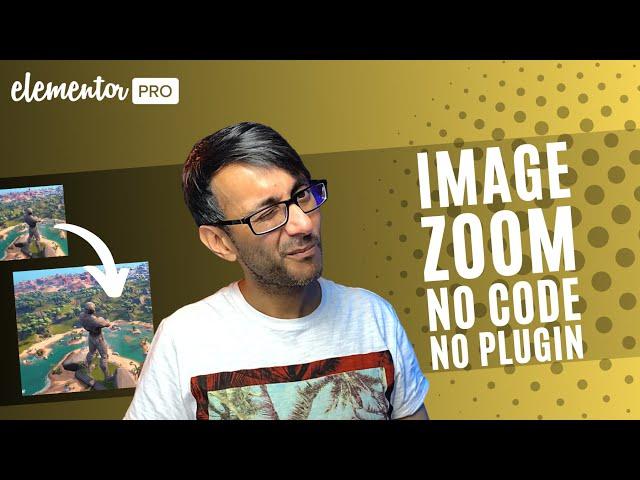 Elementor Wordpress Tutorial - Image Zoom with No Code and No Plugin