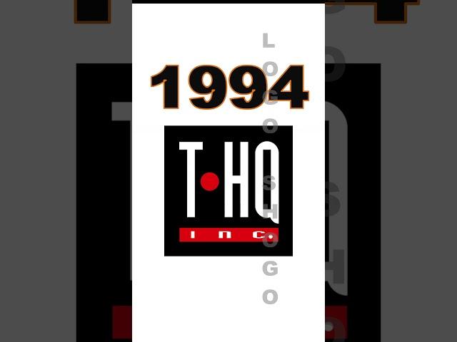 THQ Logo Evolution #thq #game #video