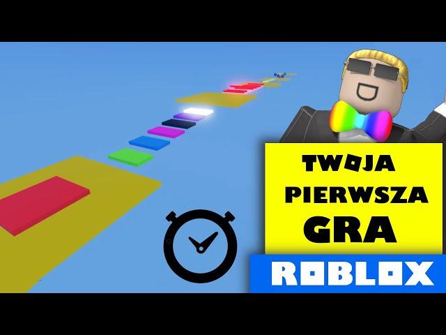 JAK STWORZYĆ GRĘ W ROBLOX -  w 20 MINUT! *kompletny poradnik roblox studio dla początkujących 2023*