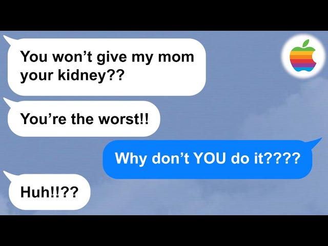 【Apple】Husband questions our marriage because I won't give his mom my kidney