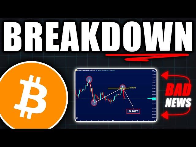 Bitcoin DISASTER: Market Collapses Into Panic! - Bitcoin Price Prediction Today