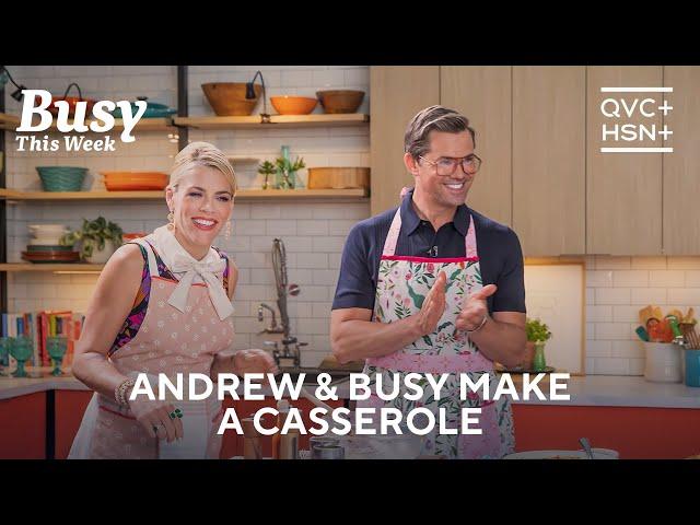 Andrew Rannells Makes Tuna Noodle Casserole | Busy This Week | QVC+ HSN+