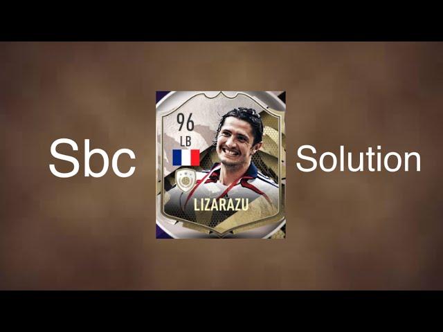 BIXENTE LIZARAZU | ALL 18 SBC SOLUTIONS | MADFUT 23