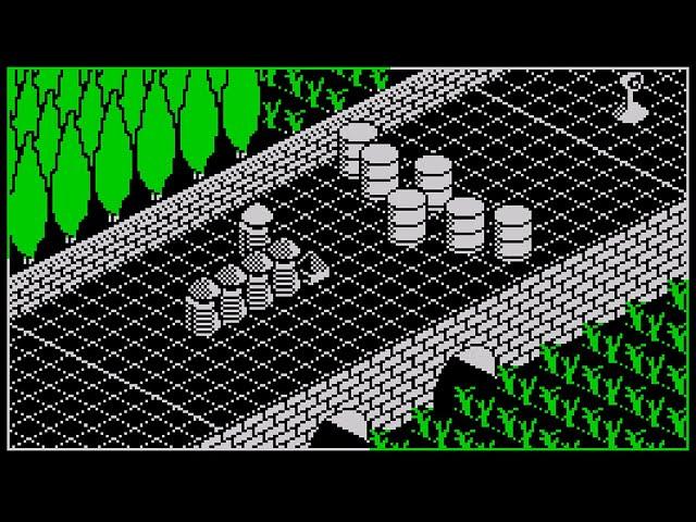 Highway Encounter. ZX Spectrum. Прохождение