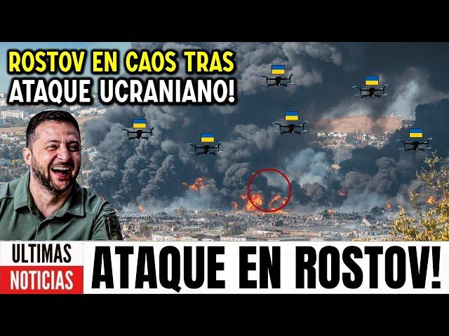 Terrible golpe para Putin! Ucranianos asaltan depósito ruso en Rostov! Tropas rusas acorraladas!