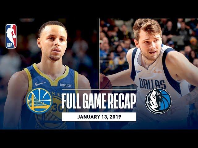 Full Game Recap: Warriors vs Mavericks | Luka & Steph Shine In Dallas