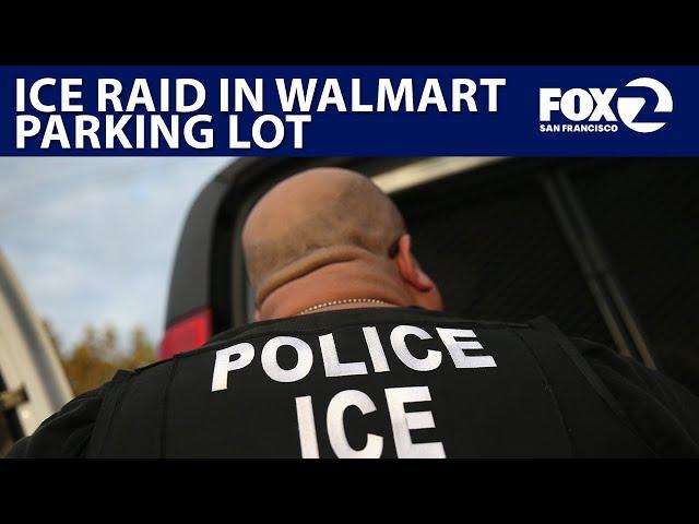 ICE agents raid Walmart parking lot | KTVU