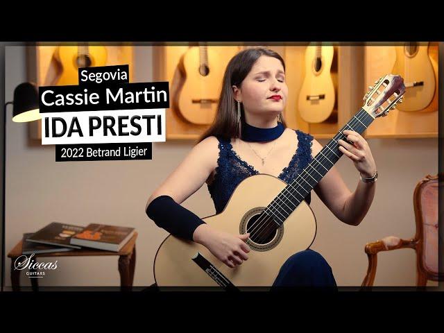 Cassie Martin plays Segovia by Ida Presti on a 2022 Bertrand Ligier Classical Guitar