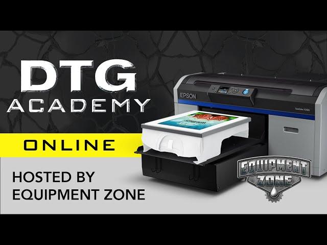 Online DTG Academy: Session 1 - What is the correct DTG printing formula?