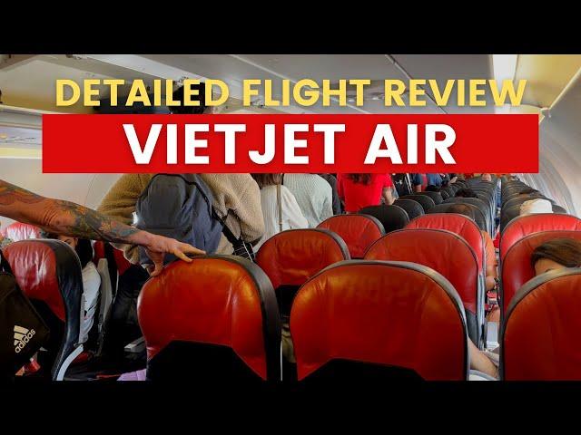 VIETJET AIR | Economy Class FULL FLIGHT Review | Should you take a flight on this Asian airline?