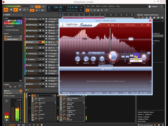 Bitwig studio 1 урок по написанию Future House