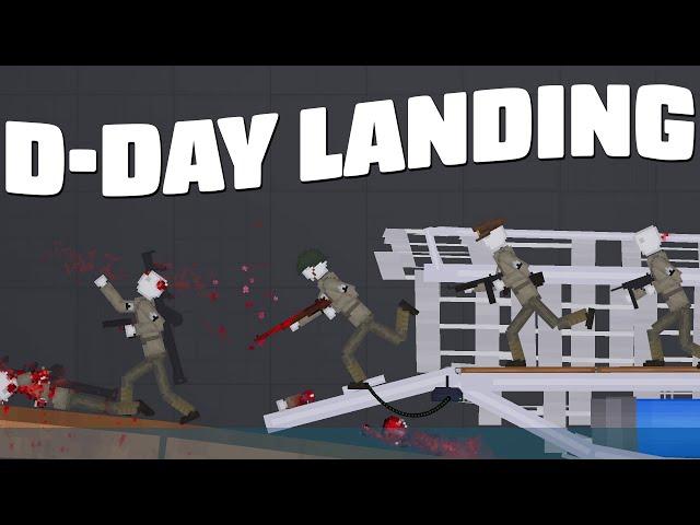 D-Day Landing [Normandy landing] in People Playground