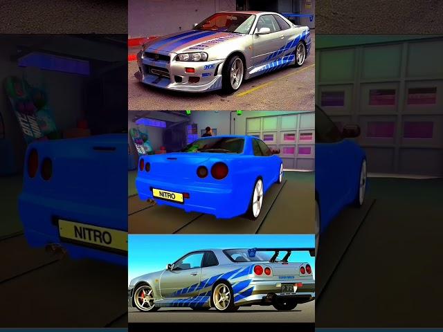 Nissan gtr r34 fast and furioso/ tuning club online