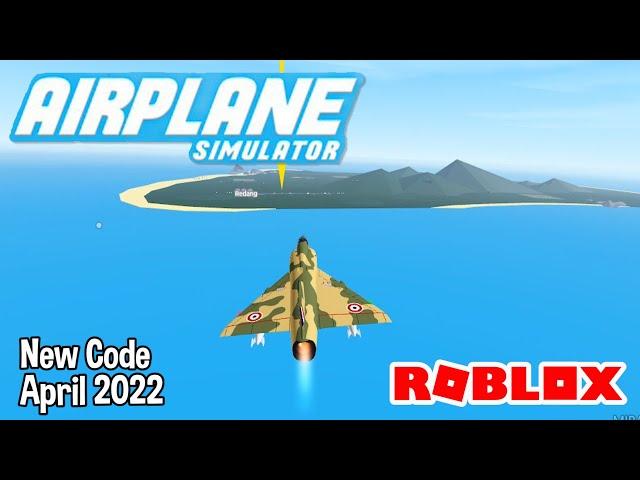 Roblox Airplane Simulator New Code April 2022