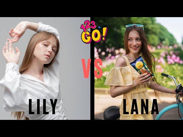 Lily Vs Lana (123 Go) Lifestyle Comparison | Alexa Natarov Vs Ttatarochhka | InfoDoc