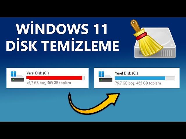 Windows 11 Disk Temizleme | Bilgisayarda Boş Yer Açma [2022]