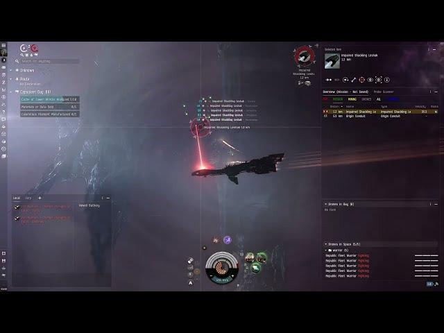 EVE online: Tier 3 disastrous abyssal battlefield  -  Triglavian spawn