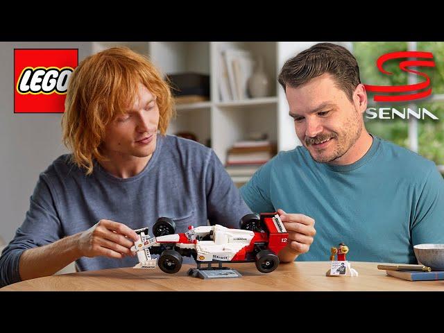 LEGO Ayrton Senna McLaren MP4/4  Formula 1 Car Review (Set 10330)