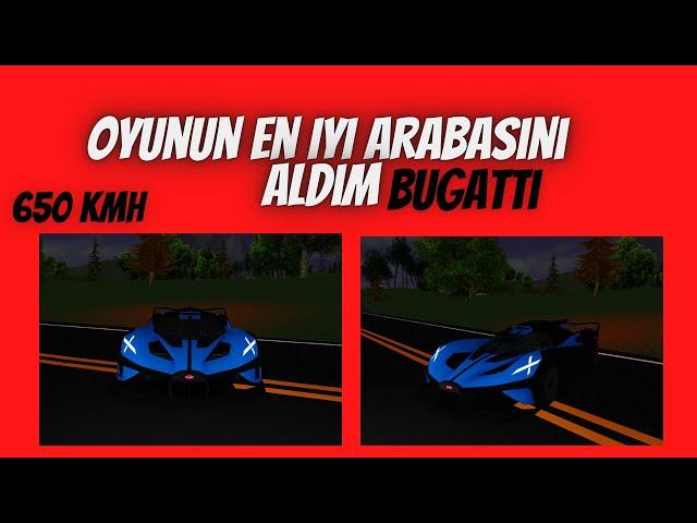 25M Paraya Oyunun En Pahalı Arabası Bugatti Bolide Aldım | Roblox Driving Empire | Roblox Türkçe