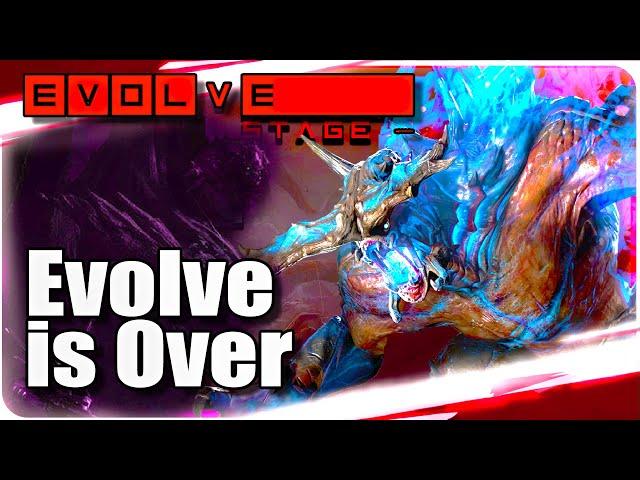 Evolve is Ending... Evolve Stage 2 Meteor Goliath Multiplayer Gameplay