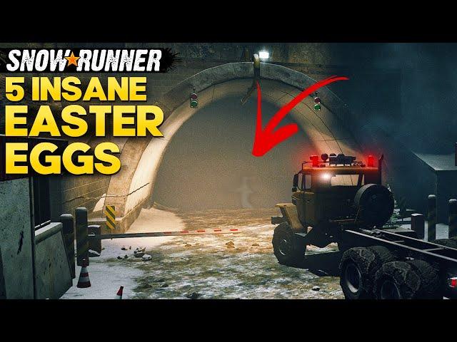 5 Insane Easter Eggs in SnowRunner Awesome Things You Should Know