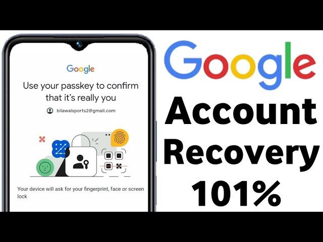 google passkey kya hai || use your passkey to confirm that it’s really you || Gmail recovery 100%