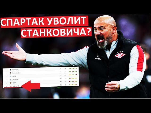 "Спартаку" пора уволить Станковича?