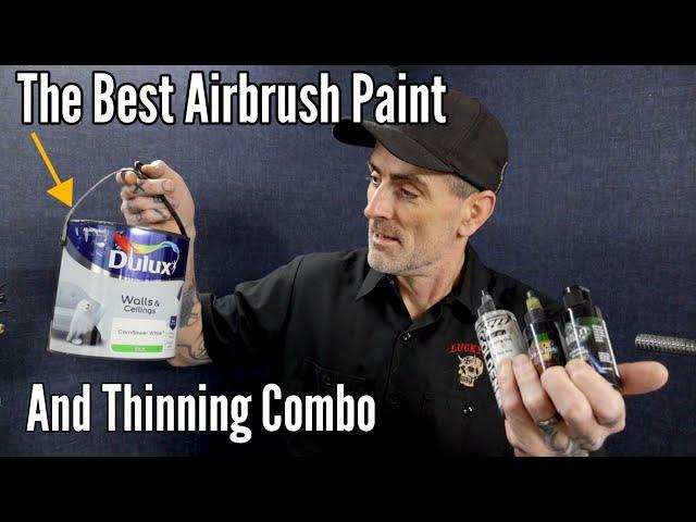 Airbrushing for beginners the best airbrush paint and thinning combination