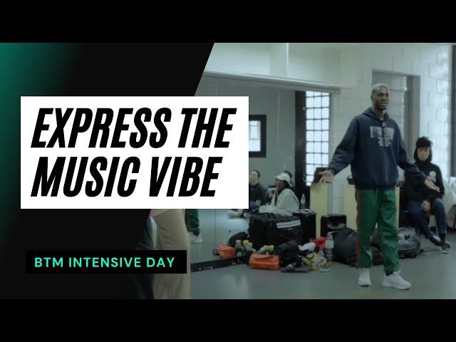 Hip hop dance musicality exercises, express the music vibe - video 8 of 13