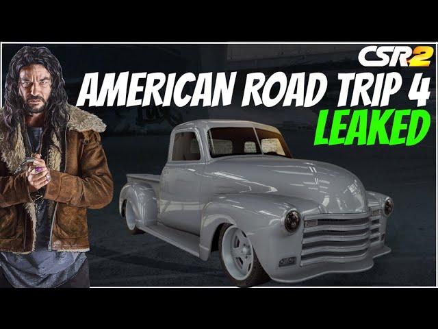 CSR2 | AMERICAN ROAD TRIP 4 IS LEAKED!