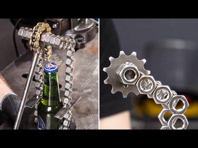 This Is How To Weld Nuts And Bolts Like A Genius | Metalworking Project