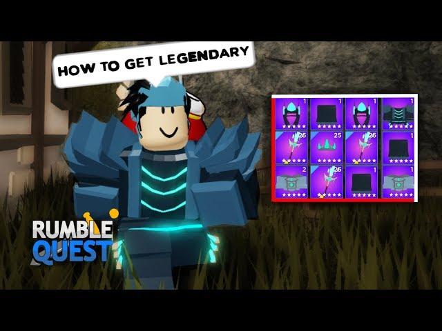 How To Get Legendary (SUPER FAST) on Rumble Quest Roblox