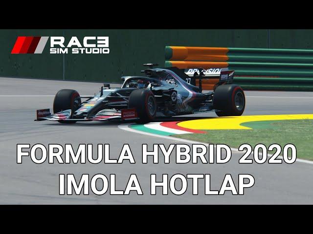 [Assetto Corsa] Formula Hybrid 2020 hotlap at Imola