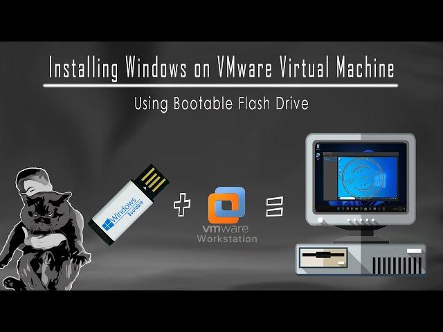 Installing Windows on VMware Virtual Machine using Bootable Flash Drive | Computer Tips