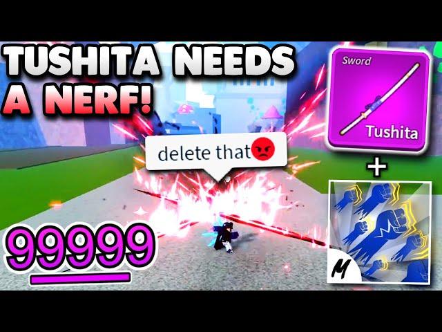 Tushita MIGHT Need a NERF After This VIDEO... (Blox Fruits)