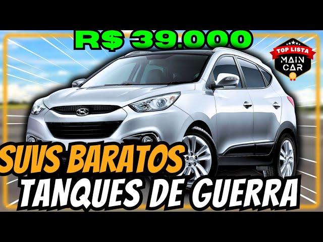 5 SUVS BARATOS E BONS | NÃO QUEBRAM!