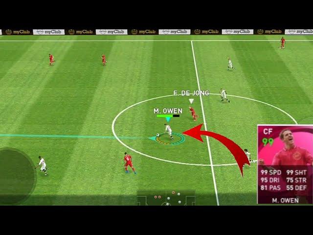 Iconic M.Owen Half Pitch Gooal| PES 2021